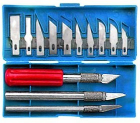 Нож FIT 43424 резаки по дереву в наборе 13шт.