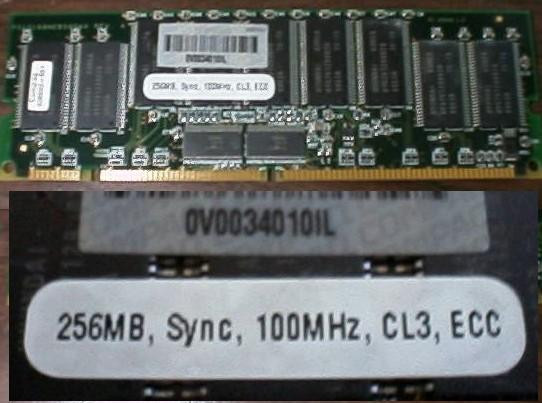 Модуль памяти HP 480093-001 128MB DIMM, ECC, buffered, 10ns-480093-001(NEW)