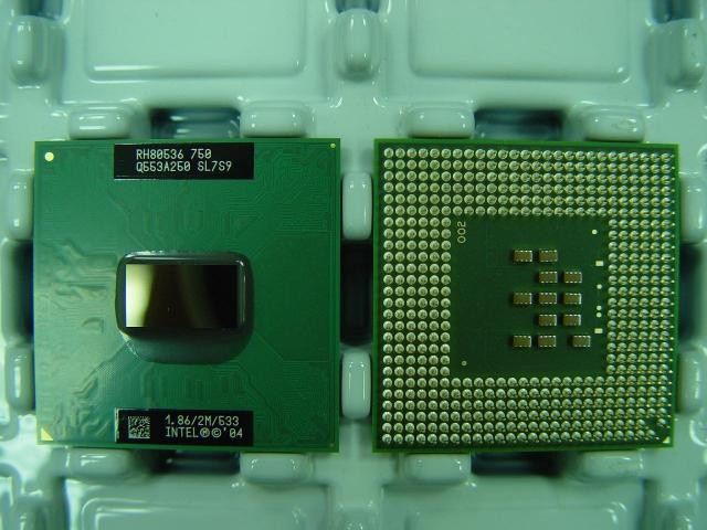 Процессор Intel RH80536GE0362M Pentium M 750 1860Mhz (2048/533/1,34v) Socket479 Dothan-RH80536GE0362M(NEW)