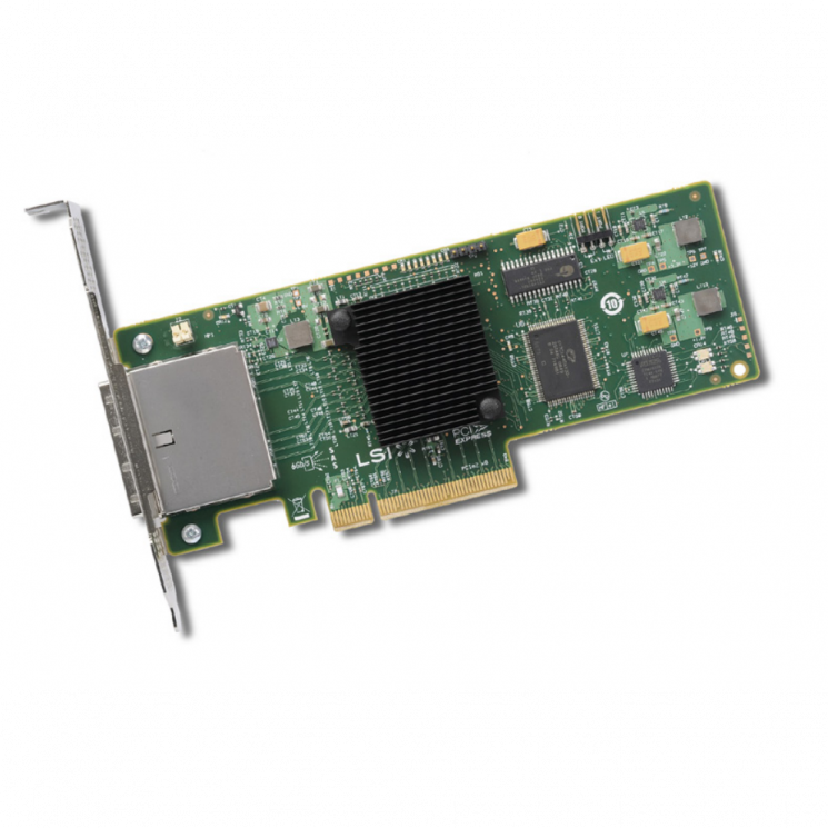 Адаптер HBA LSI SAS9200-8E, SAS