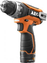 Дрель акк AEG BS12C2 LI-152B X5 (448464) 12В 2х1.5Ач ProLi-ion БЗП10мм 0-350/1500об/м 34Нм