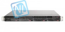 Сервер Supermicro SuperServer 6018R-MTR, 1 процессор Intel 8C E5-2620v4 2.10GHz, 32GB DRAM