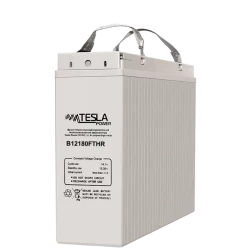 Фронт-терминальный герметичный необслуживаемый аккумулятор Tesla Power 12VDC 180Ач, серия High-rate