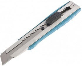 78896, Нож 195 мм, метал.корпус, выдв. сегм. лезвие 25 мм (SK-5), метал. напр-щая, клипса для ремня