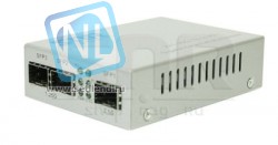 Медиаконвертер Ethernet / TDM, 2*1.25G / 2.5G, 3 SFP-порта