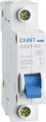DZ47-60 1P C1 хар-ка C, Автоматический выключатель 1А
