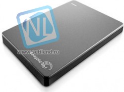 STDR1000201, Внешний жесткий диск Seagate STDR1000201 1000ГБ Backup Plus Slim Portable 2.5" 5400RPM 8MB USB 3.0 S