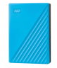 Жесткий диск WD Original USB 3.0 4Tb WDBPKJ0040BBL-WESN My Passport 2.5" голубой