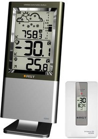 02555 RST Meteo Link Цифровая барометрическая станция, серебристый корпус. EAN 7316040025556