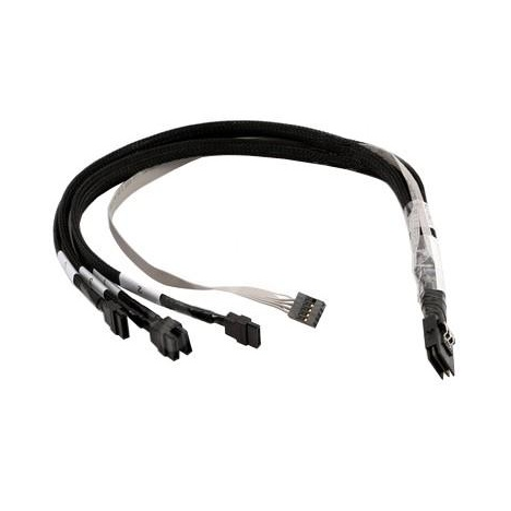 Кабель Adaptec ACK-I-mSASx4-4SATAx1-SB-1M R mSASI x4 (SFF-8087) to (4) x1 SATA