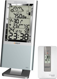 02557 RST Meteo Link Цифровая барометрическая станция, серебристый корпус, EAN 7316040025570