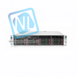 Сервер HP Proliant DL380p Gen8, 1 процессор Intel Xeon 6C E5-2640, 16GB DRAM, 8SFF, P420i/1GB FBWC
