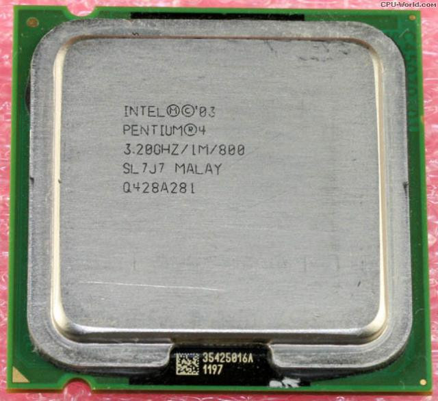 Процессор Intel JM80547PG0881M Pentium 4 (541) HT (1Mb, 3.20GHz, 800MHzFSB)-JM80547PG0881M(NEW)