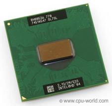 Процессор Intel RH80536GE0462M Pentium M 770 2133Mhz (2048/533/1,34v) Socket479 Dothan-RH80536GE0462M(NEW)