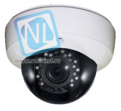 IP камера POWERTONE купольная вандалозащищенная 2Мп, c ИК подсветкой, 2.8-12мм, PoE(без 12В)