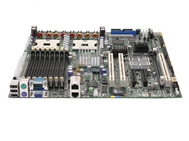 Материнская плата Intel C48105-601 iE7520 Dual s604 8DDRII 2SATA 2xUW320SCSIRAID U100 2PCI-E8x 3PCI-X SVGA 2xGbLAN UW320SCSI E-ATX 800Mhz-C48105-601(NEW)