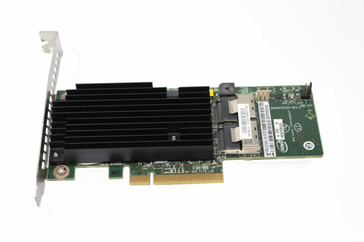 Контроллер Intel G27504-611 8-Ports SAS 6Gb/s PCI Express 2.0 x8-G27504-611(NEW)