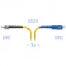 Патчкорд оптический ST/UPC-SC/UPC SM 3метра