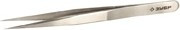 22211-1-140, Пинцет из нержавеющей стали, антимагнитный, прямой, заостренные губки, 140мм