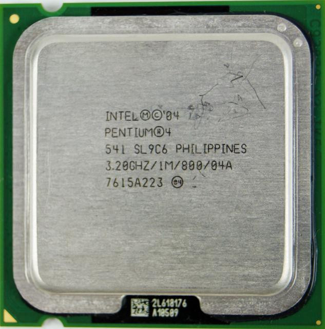 Процессор Intel BX80547PG3200EK Pentium 4 (541) HT (1Mb, 3.20GHz, 800MHzFSB)-BX80547PG3200EK(NEW)