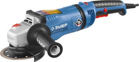 УШМ-П125-1400 ЭПСТ, Углошлифов. машина (болгарка), ЗУБР Профессионал УШМ-П125-1400 ЭПСТ, удлин. рукоятка, конст. электро
