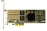 Сетевая карта 4 порта 10/100/1000Base-T Bypass (RJ45, Intel i350AM4), Silicom PE2G4BPi35LA-SD