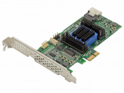 Контроллер Adaptec 2270800-R SAS PCI-E v2 x1, LP, SAS 6G, RAID 0,1,10,1E, 4port(intSFF8087), 128Mb onboard SGL-2270800-R(NEW)