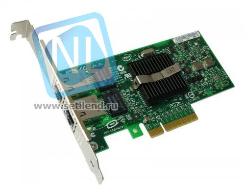 Сетевая карта Intel Pro/1000 PT Dual Port Server Adapter i82571EB 2x1Гбит/сек 2xRJ45 LP PCI-E4x-EXPI9402PT(new)