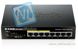 Коммутатор D-Link DGS-1008P/B1A
