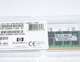 Модуль памяти HP 713985-S21 16GB 1600MHZ PC3-12800 ECC REGISTERED DDR3-713985-S21(NEW)