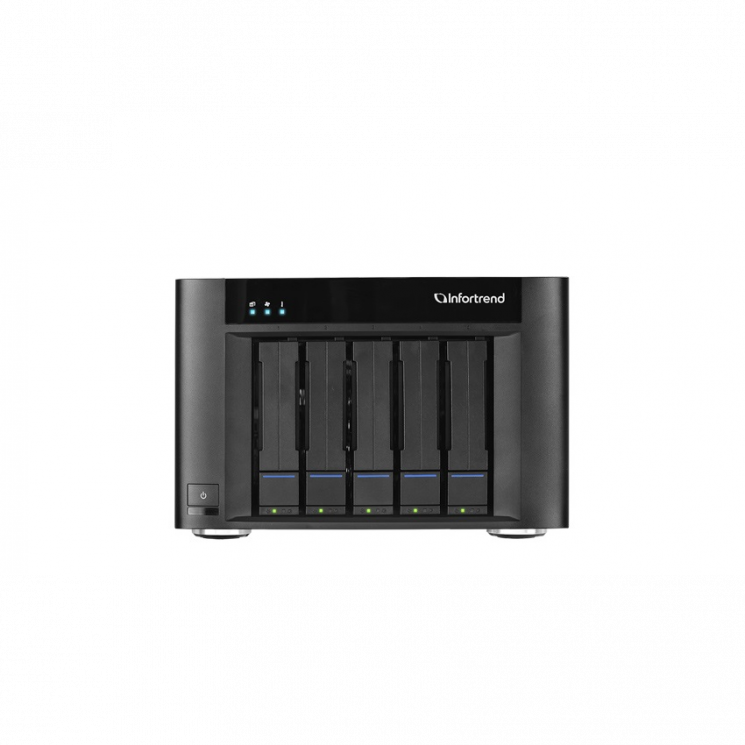 Система хранения данных Infortrend GSEP205-D (до 5xHDD, 2x4GB, 2x1G порта RJ45, 2x10G порта SFP+)