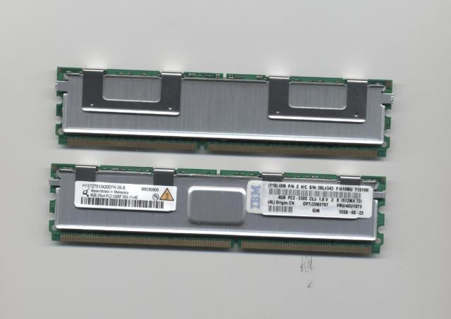 Модуль памяти IBM 39M5782 FBD 1GB(2x512MB) PC2-5300F ECC-39M5782(NEW)