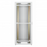 Напольный шкаф 19", 42U, металлическая дверь, Ш800хВ2065хГ800мм, в разобранном виде, серый