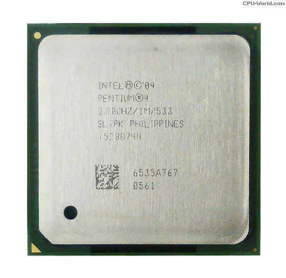 Процессор Intel SL7PK Pentium IV 2800Mhz (1024/533/1.385v) s478-SL7PK(NEW)