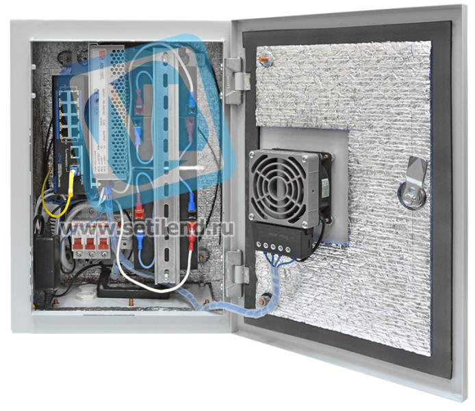 Шкаф для видеонаблюдения SNR-BOX-CCTV-043025, укомплектованный