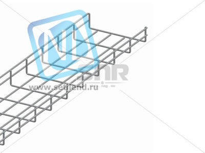 Проволочный лоток 100х50х3000, диаметр проволки 3.5" мм