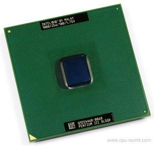 Процессор Intel BX80526F1000256 Pentium III 1000Mhz (256/100/1.75v) FCPGA Coopermine-BX80526F1000256(NEW)