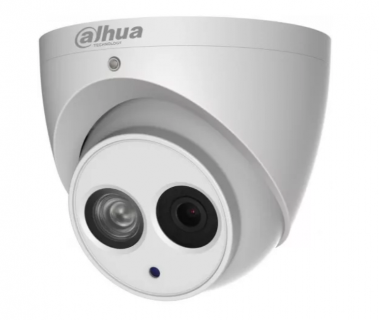 IP камера Dahua DH-IPC-HDW4231EMP-ASE-0280B купольная 2Мп, DC12В/POE, WDR, фикс. объектив 2.8мм, ИК до 50м, встр. микр., Micro SD, IP67