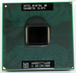 Процессор Intel AW80577GG0492ML Core 2 Duo T6600 (2.20GHz, 800Mhz FSB, 2MB) P478-AW80577GG0492ML(NEW)
