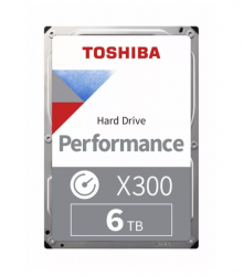 Жесткий диск Toshiba SATA-III 6Tb HDWR460EZSTA X300 (7200rpm) 256Mb 3.5" Rtl (HDWR460EZSTA)