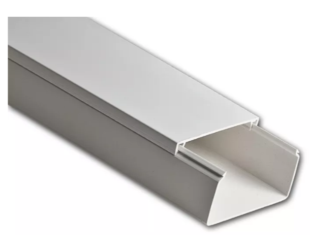 Кабель-канал 20х10 L2000 пластик с двойным замком УралПак