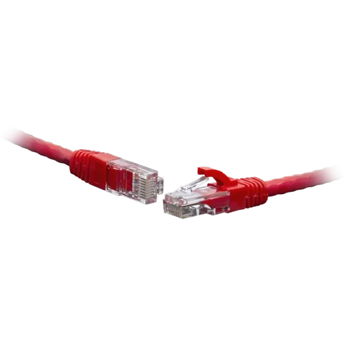 Коммутационный шнур F/UTP 4-х парный cat.5e 1.5м LSZH standart красный