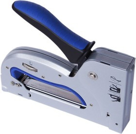 Степлер EUROTEX 032305-002 металлический с обрезиненной ручкой тип скобы №53 4-14мм ресурс 35000уд.