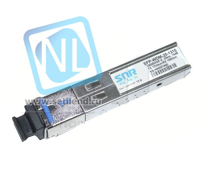 Модуль SFP WDM, дальность до 20км (12dB), 1310нм, комплект 75 шт.