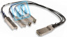 Модуль 40G QSFP-40G-&gt;4xSFP+ DAC, дальность до 3м