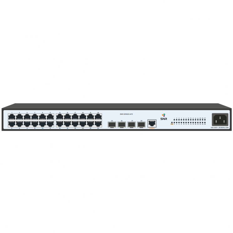 Управляемый коммутатор уровня 2 SNR-S2982G-24TE