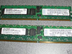 Модуль памяти IBM 41Y2777 2GB PC2-3200 (2x1GB) ECC DDR2 Chipkill SDRAM RDIMM-41Y2777(NEW)