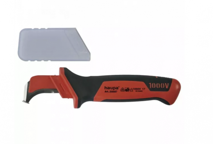 Нож Haupa для снятия оболочки с кабелей, HA-200007