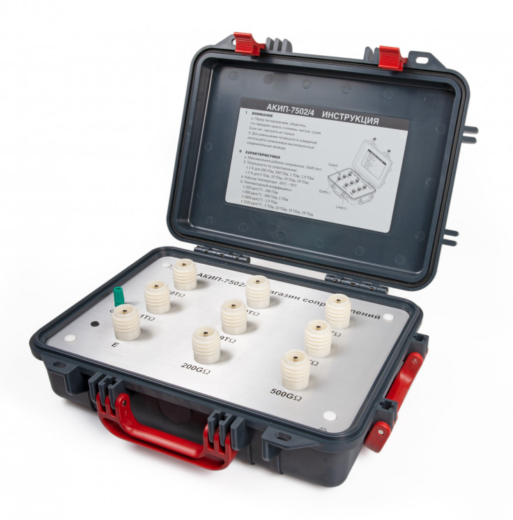 магазин сопротивлений АКИП 7502/3