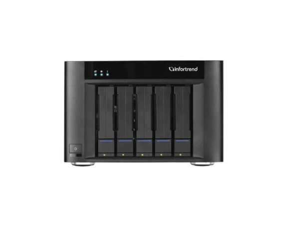 Система хранения данных Infortrend GSEP205-D (до 5xHDD, 2x4GB, 2x1G порта RJ45, 2x10G порта SFP+)